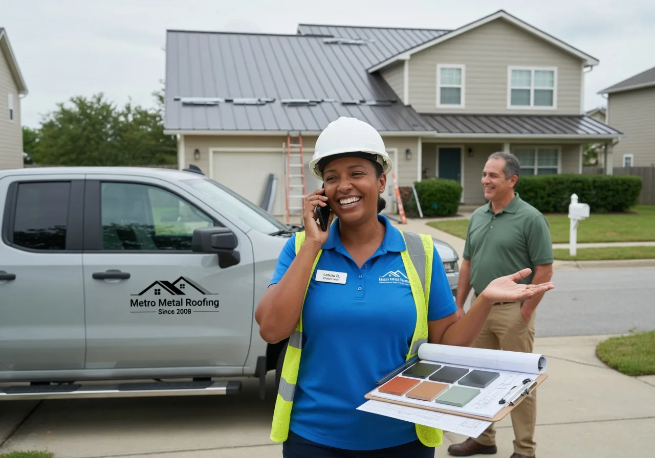 Metal Roof Repair in Roeland Park, KS